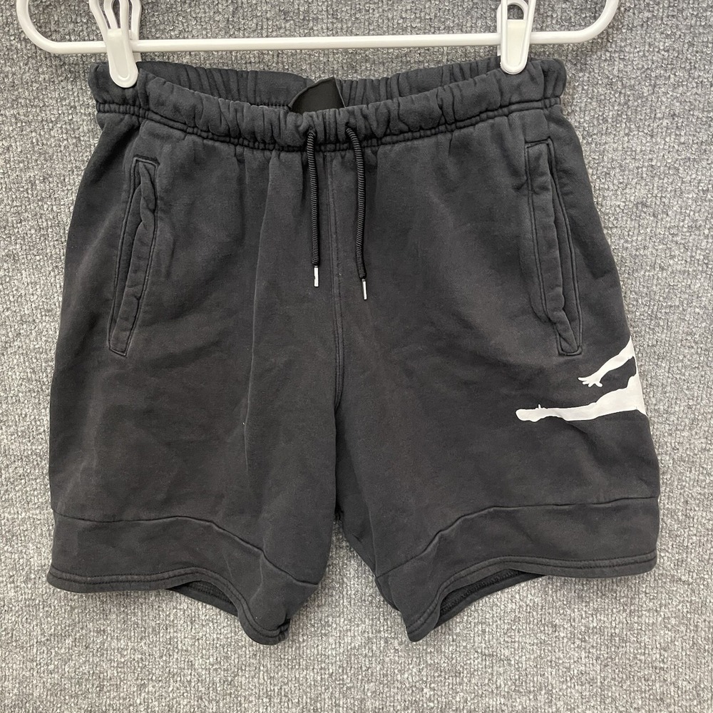 Nike Jordan Jumpman Fleece Shorts Mens Sz S CK6707-010 Black
